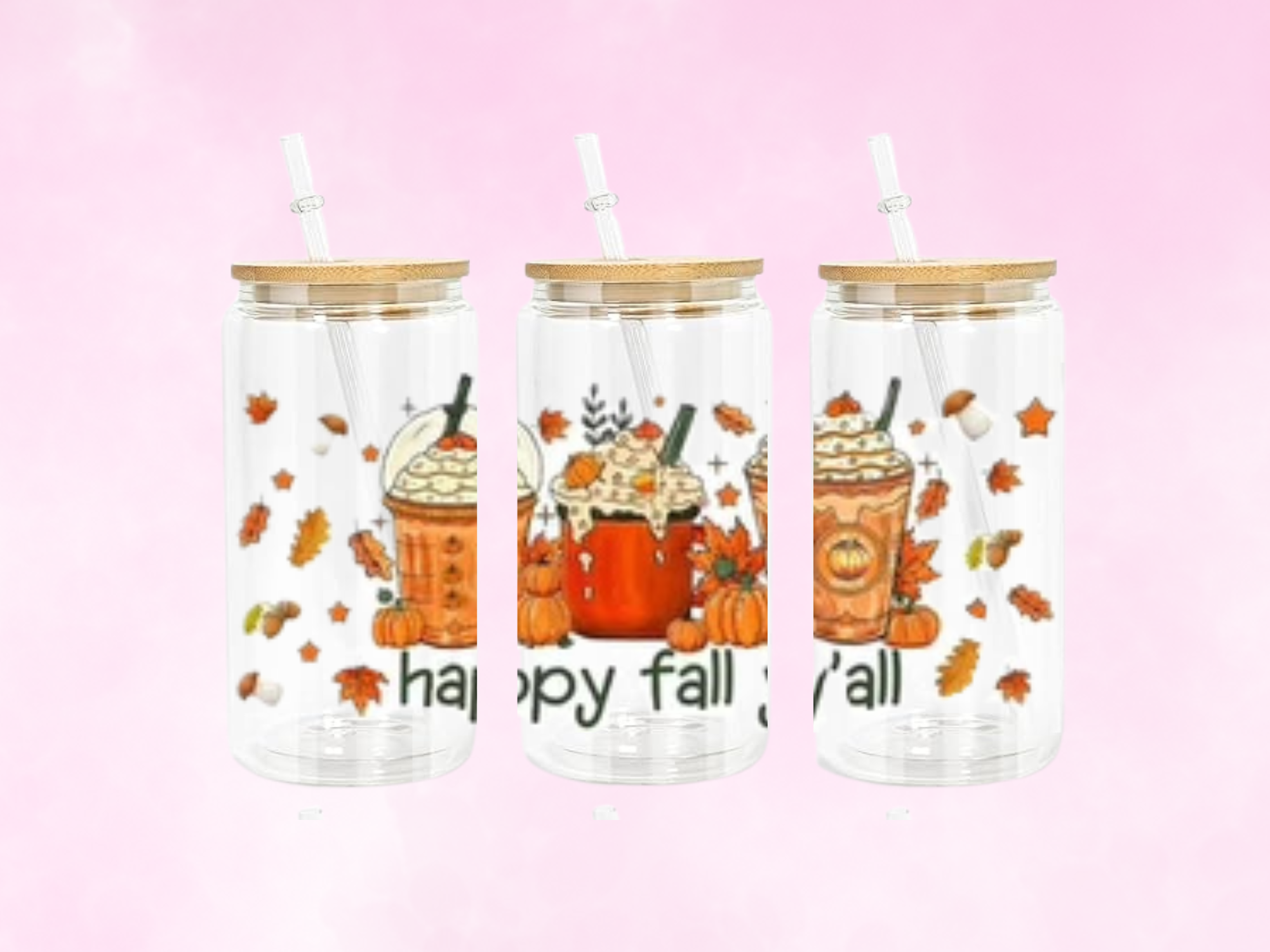 Happy Fall Yall Cup