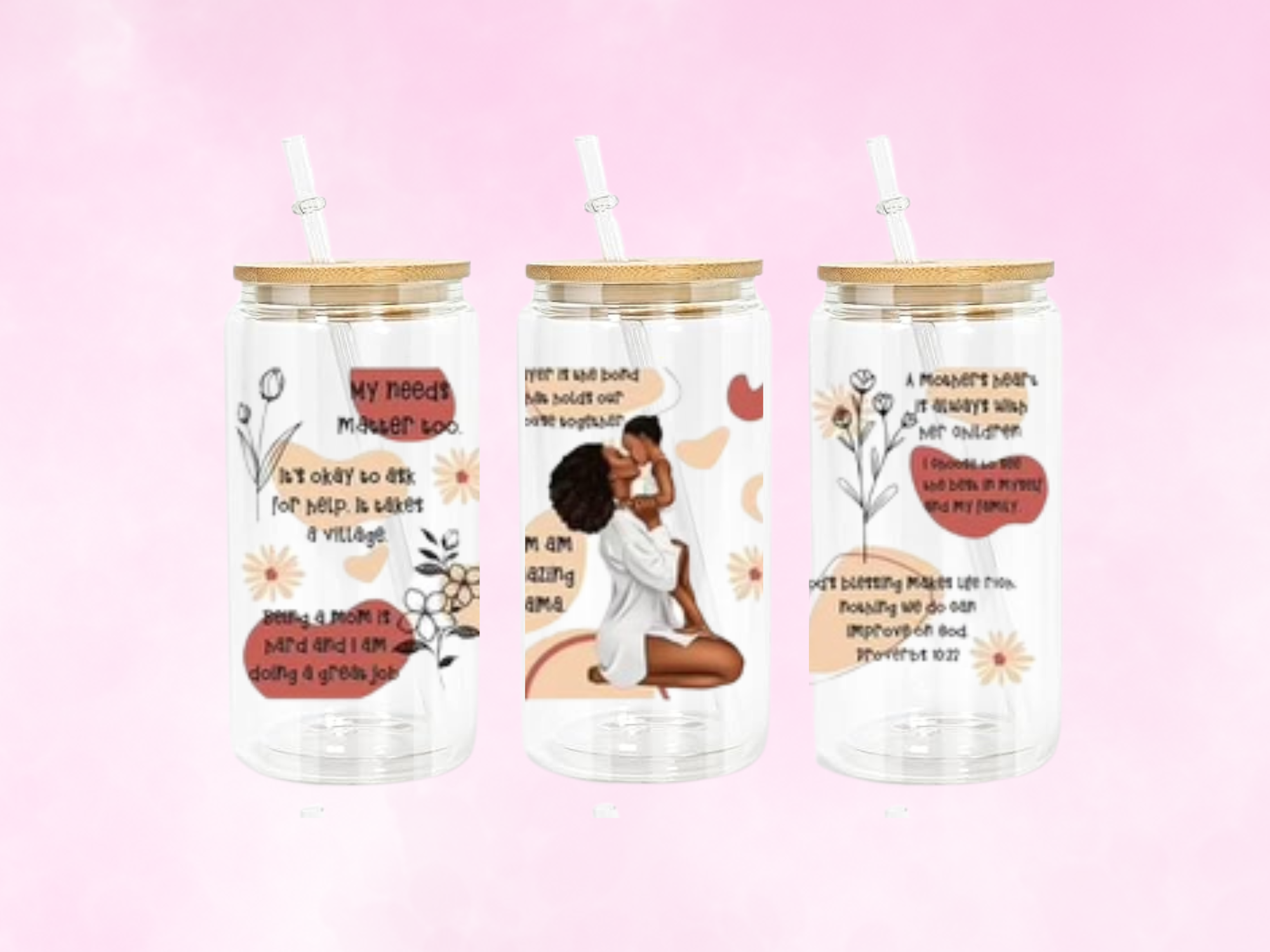 Mother's Love Quotes Cup