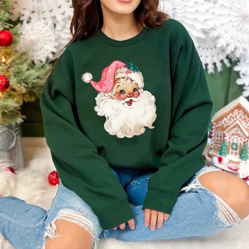 Vintage Santa Sweater