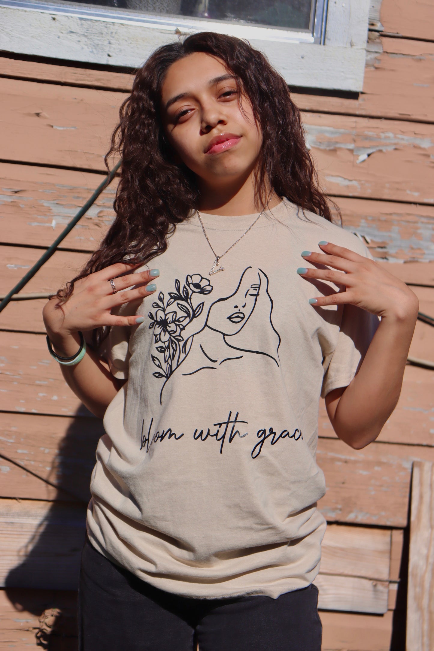 Bloom with Grace  Shirt
