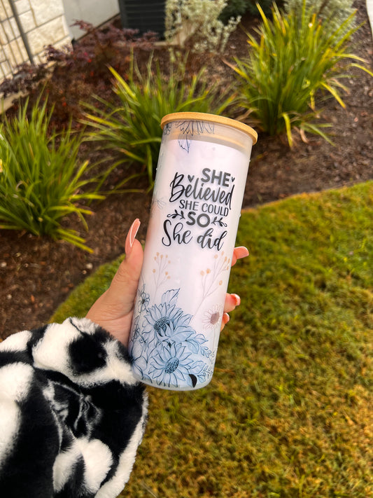 She Believed She Could So She Did 25oz Cup